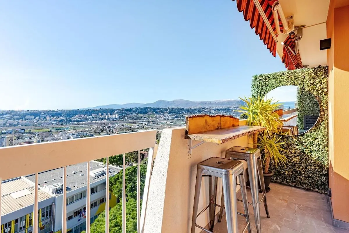 Apartament Vue Mer Et Montagne Panoramique Nicea Francja